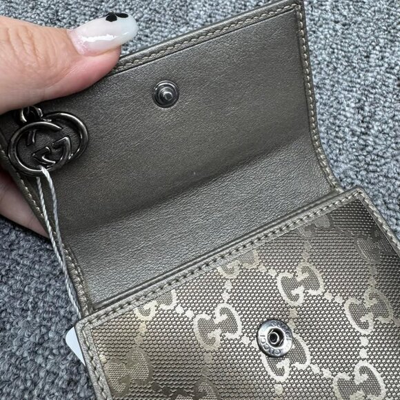 Gucci Leather Wallet 188-032425 - Picture 7 of 9